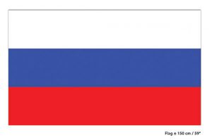 iso venäjä lippu